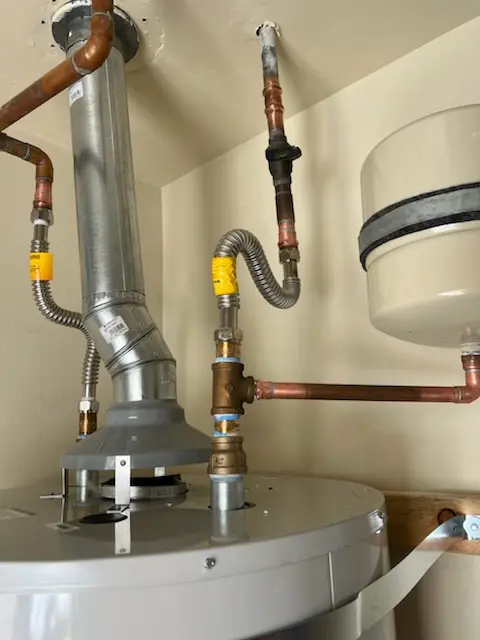 Water heater installation and plumbing repair in Titicus